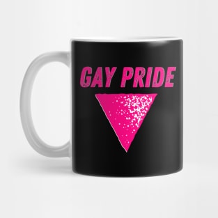 Gay Pride - Pink Triangle Pointing Down Mug